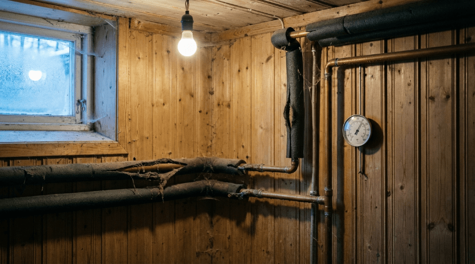 Sparer du på strømmen? Se hvor kaldt du kan ha det inne før du risikerer avkortning på forsikringen ved frostskader. Les bransjens anbefalinger her.