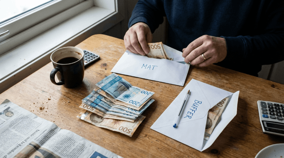 Selv om «cash stuffing» gir oversikt, taper du penger hver dag sedlene ligger i skuffen fremfor på en høyrentekonto.