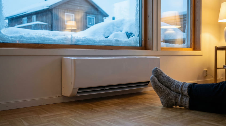 Skal du velge gulv- eller veggmodell? Vi sammenligner pris, komfort og fordeler i 2026. Finn ut hvilken varmepumpe som passer best for din bolig her.