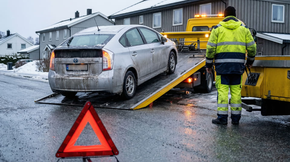 Skal du forsikre en Toyota Yaris hybrid? Lær hvorfor standard kasko ikke er nok for batteriet, og når du bør bytte til delkasko for å spare penger.