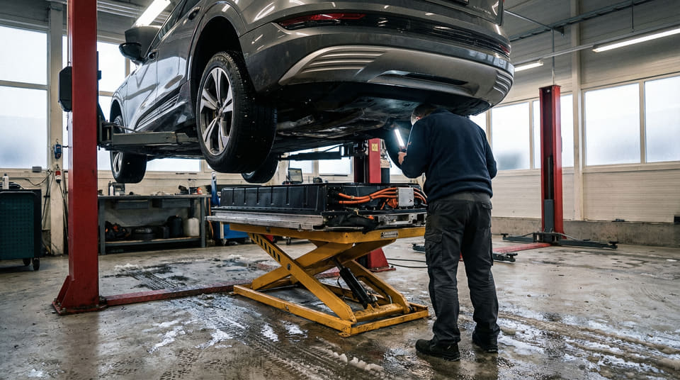 Nybilgarantien på Mercedes EQC utløper snart. Les hvorfor NAF anbefaler maskinskadedekning og hvordan du sparer penger på forsikring hos Bytt.no.