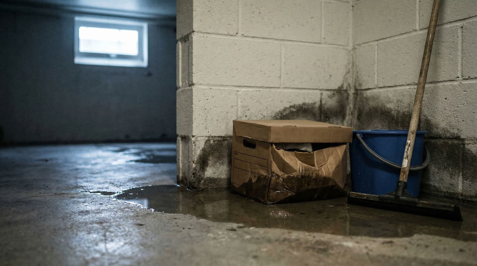 Overvann som trenger inn i kjelleren dekkes sjelden av standard husforsikring. Har boligen din i tillegg gammel drenering, risikerer du å sitte igjen med hele regningen selv.