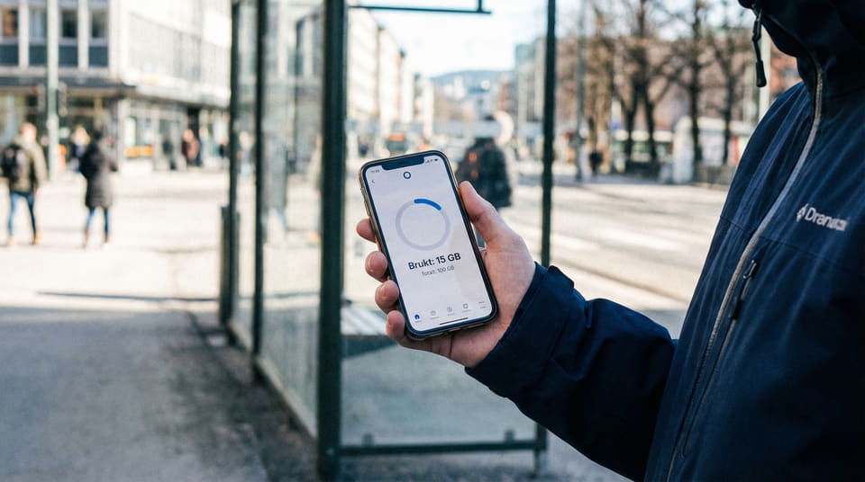 Nordmenn betaler i snitt mye mer for mobildata enn våre naboer. Ved å sjekke ditt faktiske forbruk på mobilen, kan du unngå å betale for dyre gigabytes du aldri bruker.
