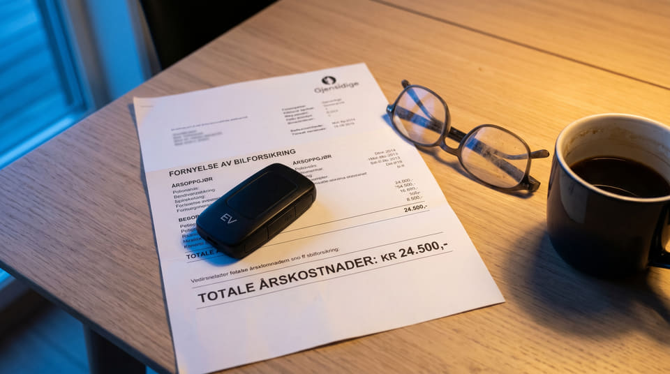 Bytt.no viser deg hvor mye en bilforsikring vanligvis koster i 2026, baser på hvilken type bilforsikring du velger.