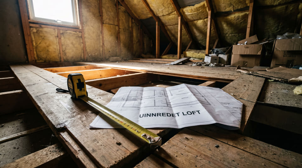 Uinnredede loft og boder blir ofte feilregistrert som boligareal hos Skatteetaten. En fysisk befaring kan rette feilen, kutte skatten og sikre deg en lavere boliglånsrente.