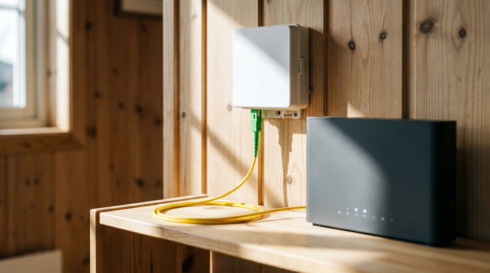 Selv om fiberkabelen leverer lynraskt internett inn i boligen, er det ruteren og utstyret på innsiden som avgjør om du faktisk får hastigheten du betaler for.