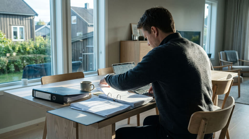 Å ta et oppgjør med boliglån og forsikringer ved kjøkkenbordet kan føles tungt, men det er her nordmenn nå kan spare titusenvis av kroner i faste utgifter.