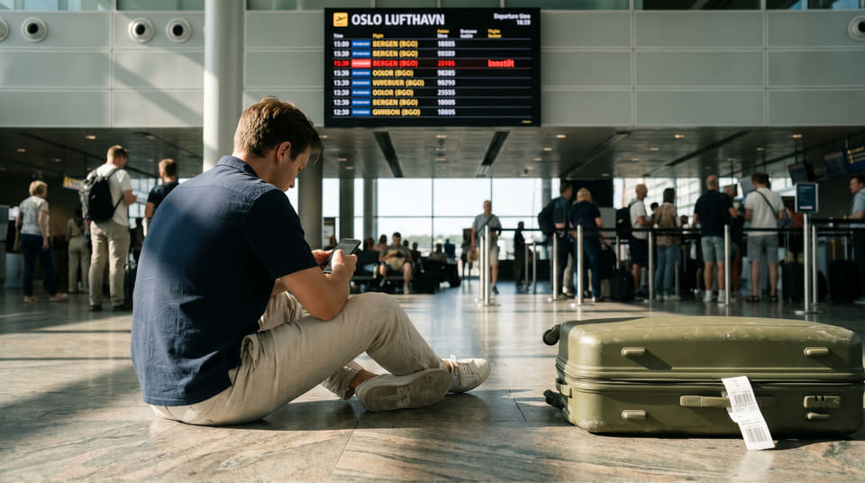 Tror du reiseforsikringen dekker tapte hotellnetter ved flystreik? Les om unntakene hos forsikringsselskapene og se hva flyselskapet faktisk må dekke.