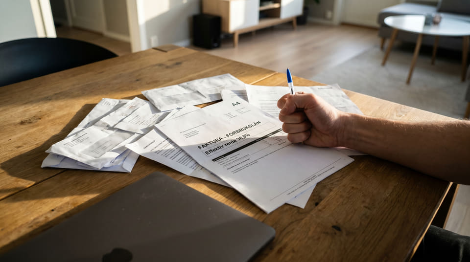Betaler du for mye for lånet? Renten varierer fra 11 % til 50 %. Lær hvordan du refinansierer trygt og kutter kostnadene i tråd med utlånsforskriften.