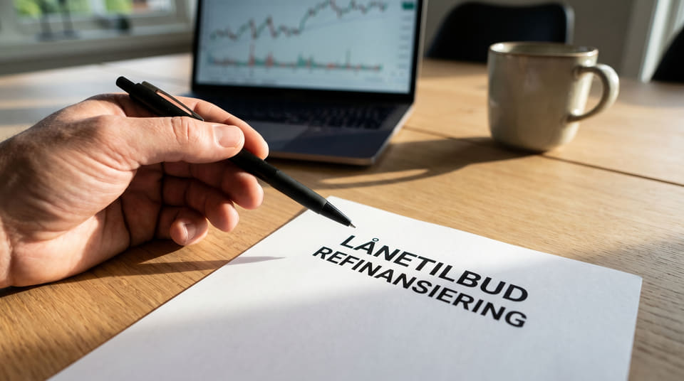 Sitter du med høye låneutgifter? Se hvordan du kan senke terminbeløpet, hvilke krav bankene stiller i 2026 og hvor mye du kan spare på å bytte bank.