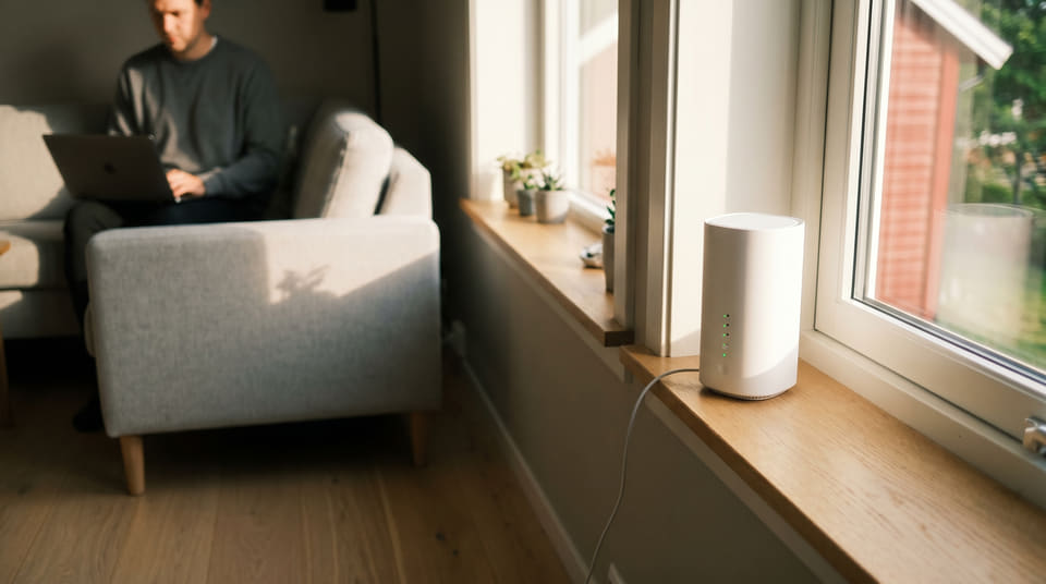 Trådløst 5G-bredbånd med innendørs ruter har blitt et populært «plug and play»-alternativ for mange nordmenn, og fjerner behovet for dyre montørbesøk og lange ventetider.