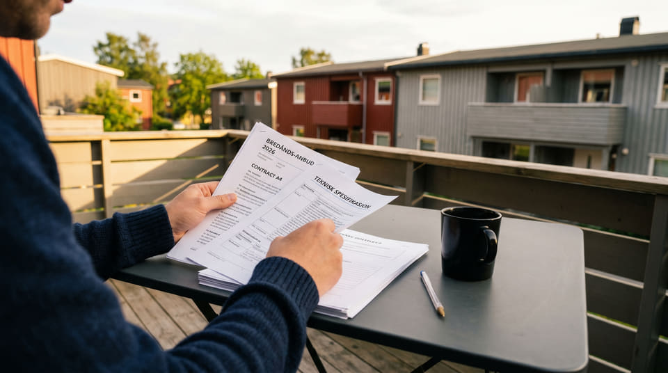 Den nye ekomloven gir styret i borettslag langt bedre kort på hånden. Ved å legge bredbåndet ut på anbud kan man sikre beboerne raskere nett og lavere felleskostnader.