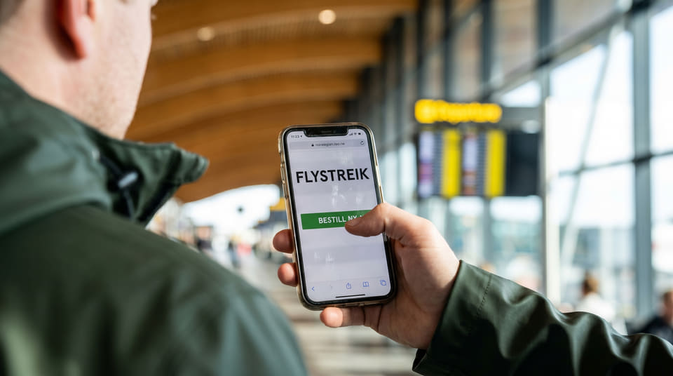 Skal du ut og reise under en flystreik? Les hvorfor du ikke bør booke om selv, og hva reiseforsikringen faktisk dekker når flyet blir innstilt.