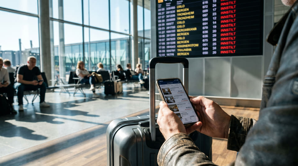 Tror du reiseforsikringen dekker tapte hotellnetter ved flystreik? Les om unntakene hos forsikringsselskapene og se hva flyselskapet faktisk må dekke.