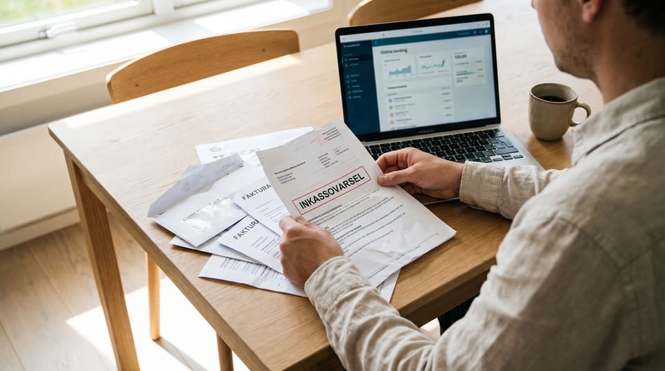 Etter et ID-tyveri står mange igjen med urettmessige inkassokrav. Innboforsikringen dekker advokathjelp for å rydde opp, mens banken erstatter de stjålne pengene.