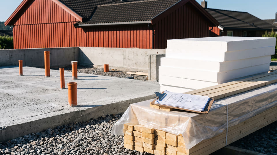 Skal du bygge hus? Lær hvordan byggelånsprovisjon beregnes, hvordan du unngår unødvendige kostnader, og hvordan du bytter til et billig boliglån.