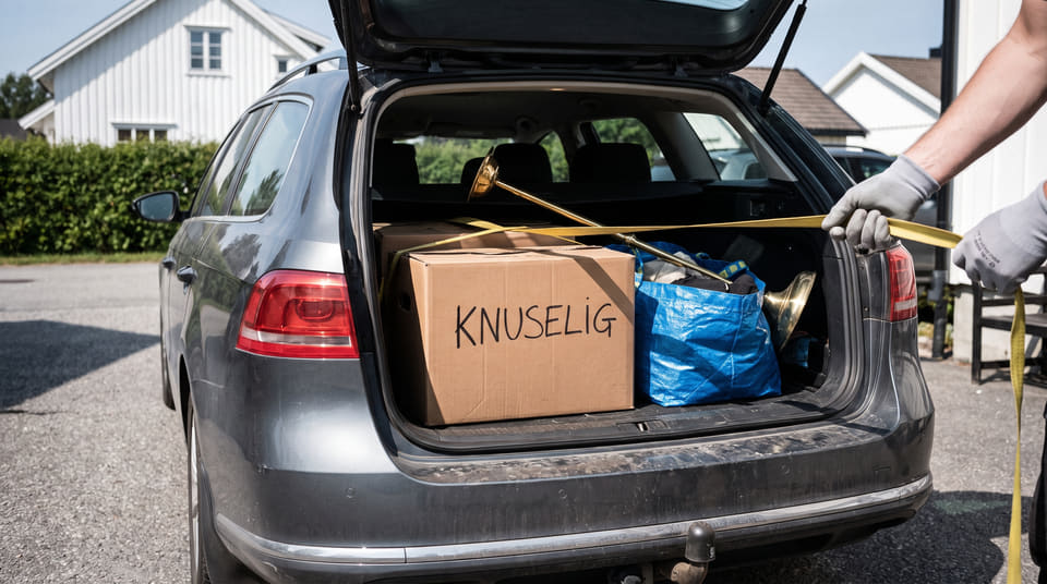 Skal du flytte? Sjekk hvordan innboforsikringen din gjelder i overgangsperioden, hva som dekkes under transport, og hvordan du enkelt kan spare penger.