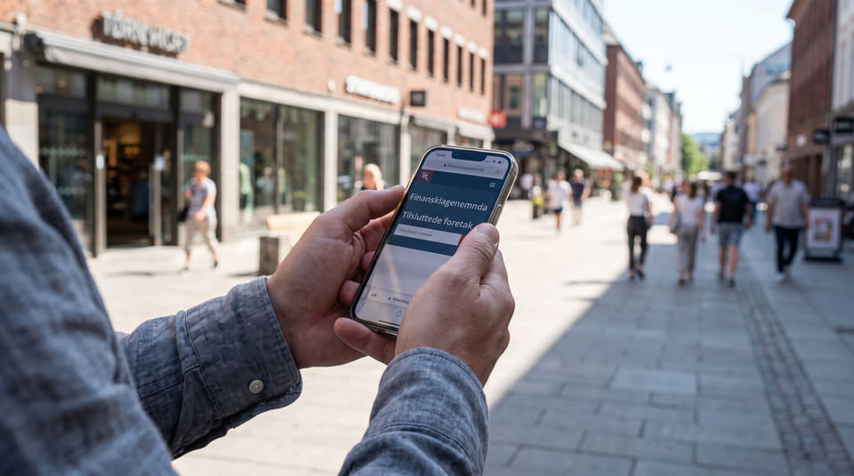 Velger du en bank utenfor Finansklagenemnda, mister du retten til gratis klagebehandling. Se hvordan du enkelt sjekker banken din på under ett minutt.