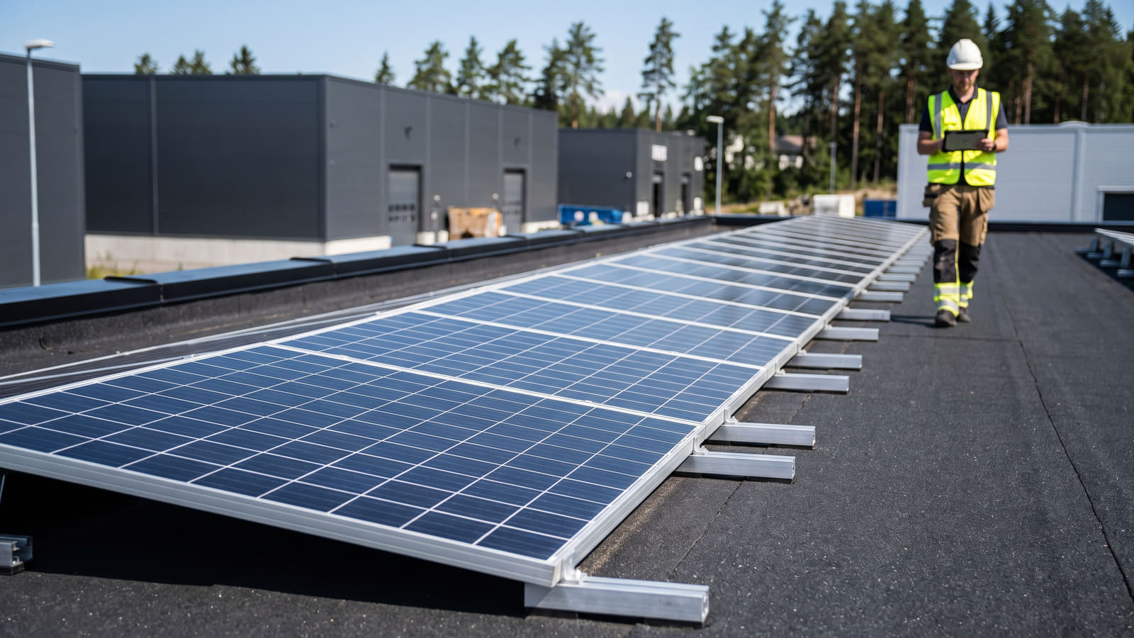 Forsikringsselskapene belønner nå bedrifter som investerer i klimatilpasning og solceller på næringsbygg med bedre vilkår og lavere egenandeler.
