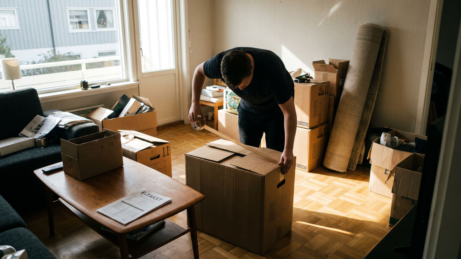 For å få mellomfinansiering krever banken en fersk e-takst og at salgsprosessen er i gang. Overgangsfasen med to boliger kan være både stressende og kostbar.