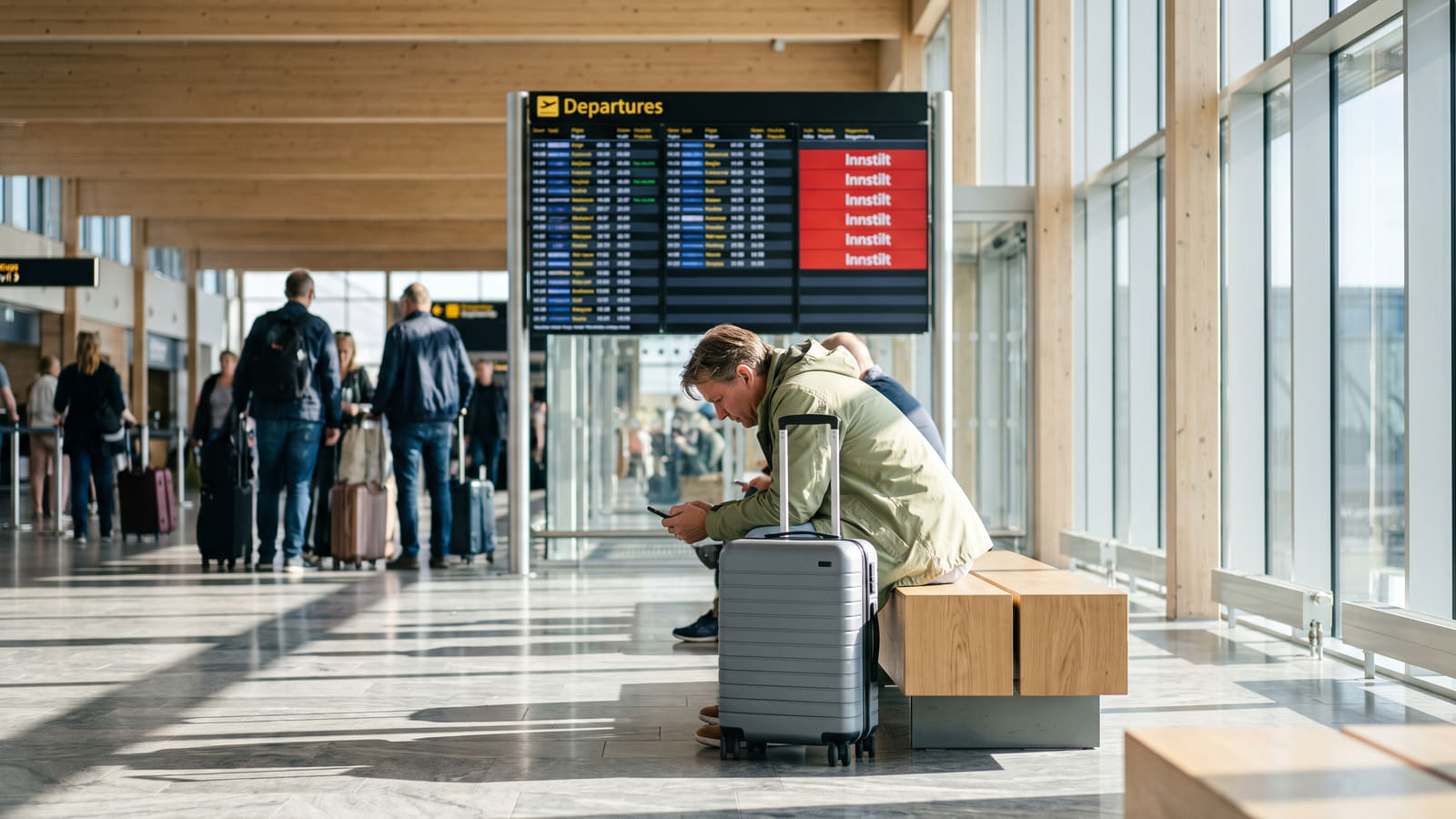 Dekker reiseforsikringen flystreik? Les om den dyre tabben mange gjør, dine rettigheter ved kansellering og hvordan du finner den beste forsikringen.
