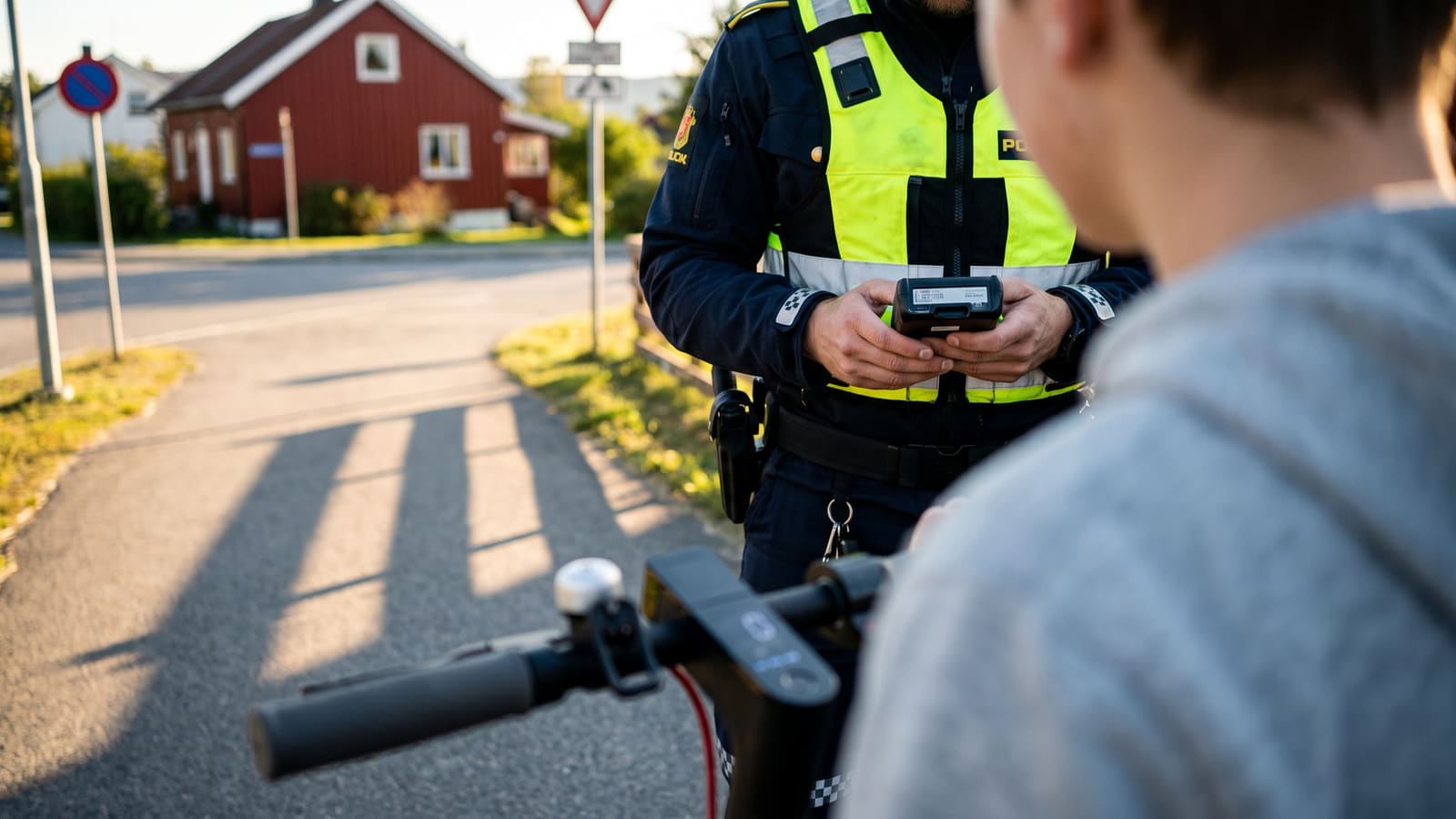 Det er nå lovpålagt med ansvarsforsikring for private elsparkesykler. Blir du stoppet i kontroll uten gyldig forsikring, vanker det et forelegg på 5000 kroner.
