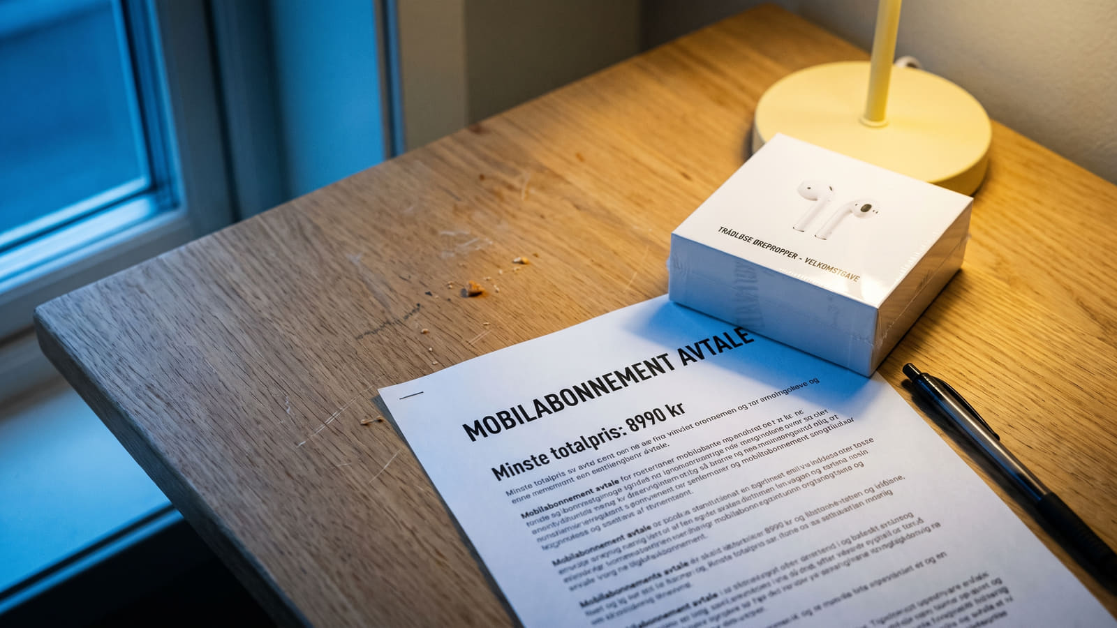Er velkomstgaven egentlig gratis? Lær hvordan du sjekker minste totalpris, bindingstid og bruddgebyr før du bytter mobilabonnement. Les mer på Bytt.no.