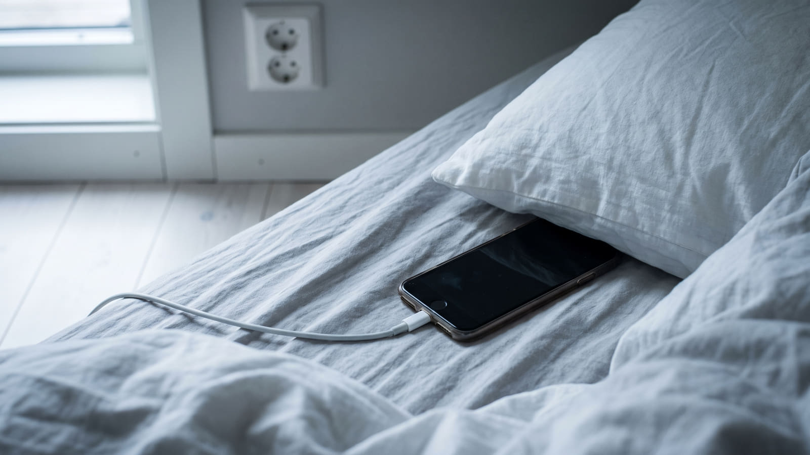 Får du erstatning hvis mobilen brenner om natten? Les om forsikringsselskapenes krav til nattlading og fellene som kan føre til avkorting i 2026.