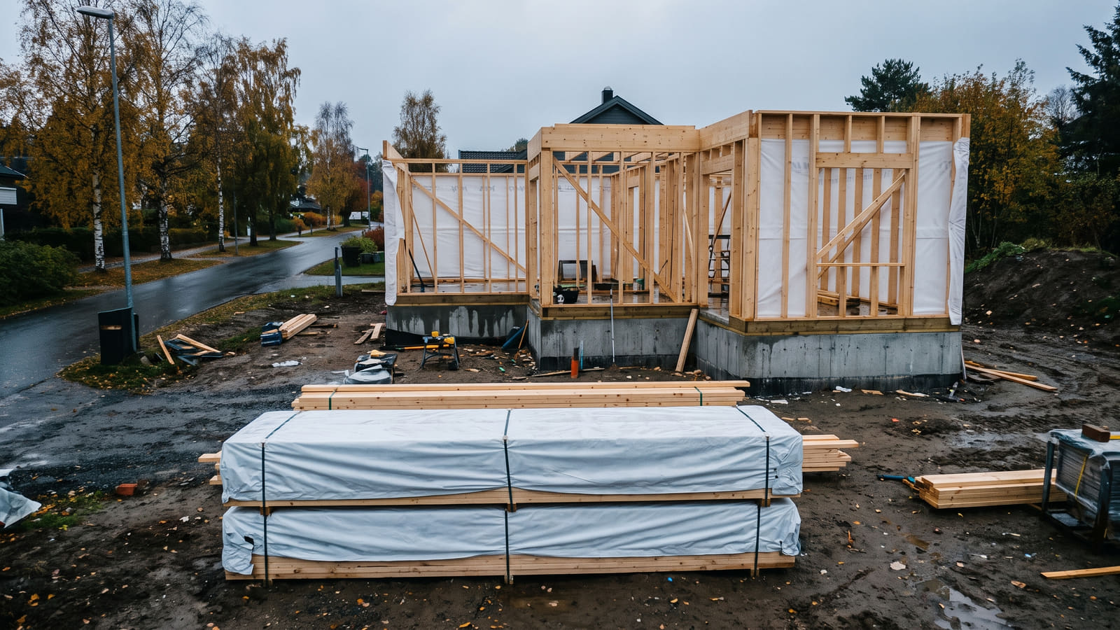 Skal du bygge hus? Lær hvordan byggelånsprovisjon beregnes, hvordan du unngår unødvendige kostnader, og hvordan du bytter til et billig boliglån.