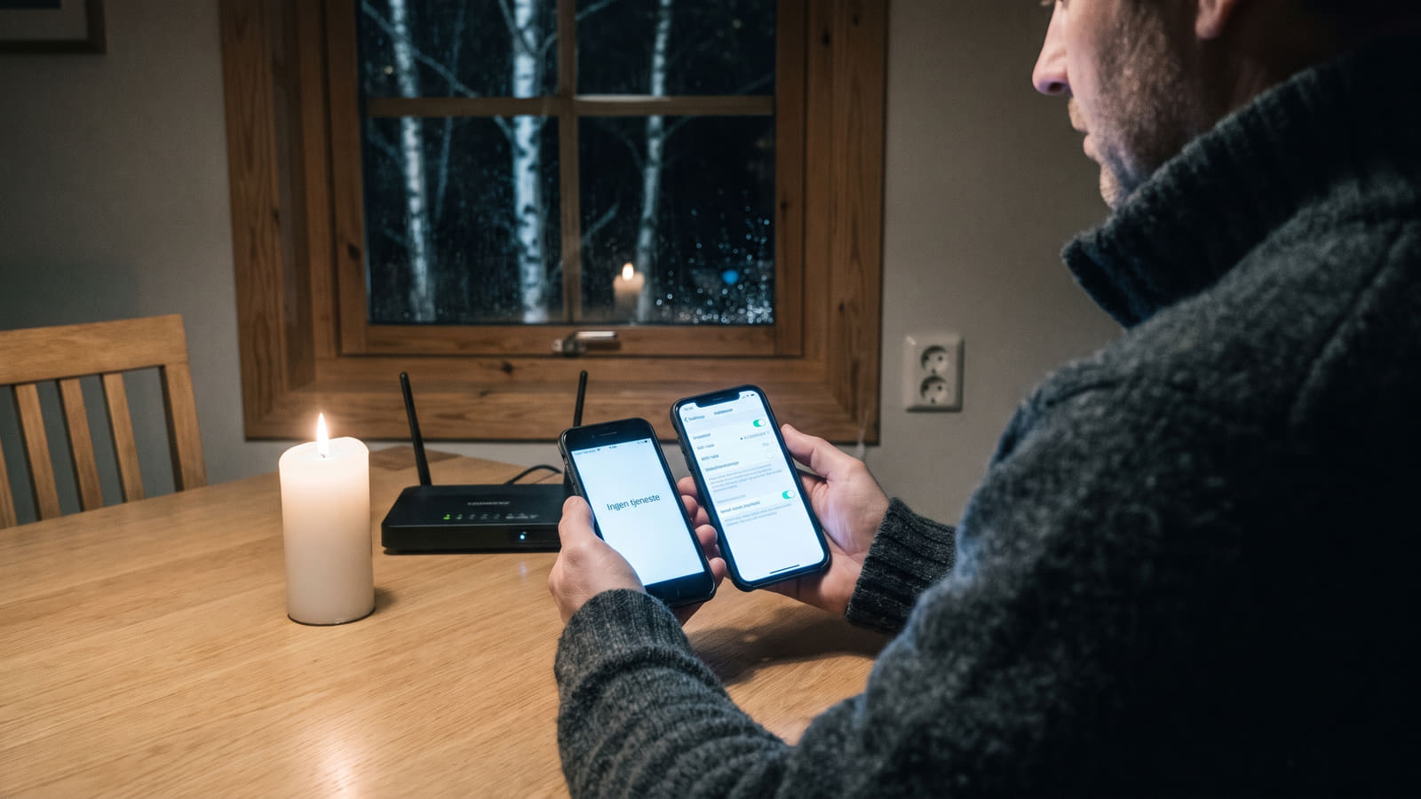 Samler du hele familien hos én mobiloperatør, risikerer alle å miste dekningen samtidig. Se hvordan du enkelt sprer abonnementene på flere mobilnett her.