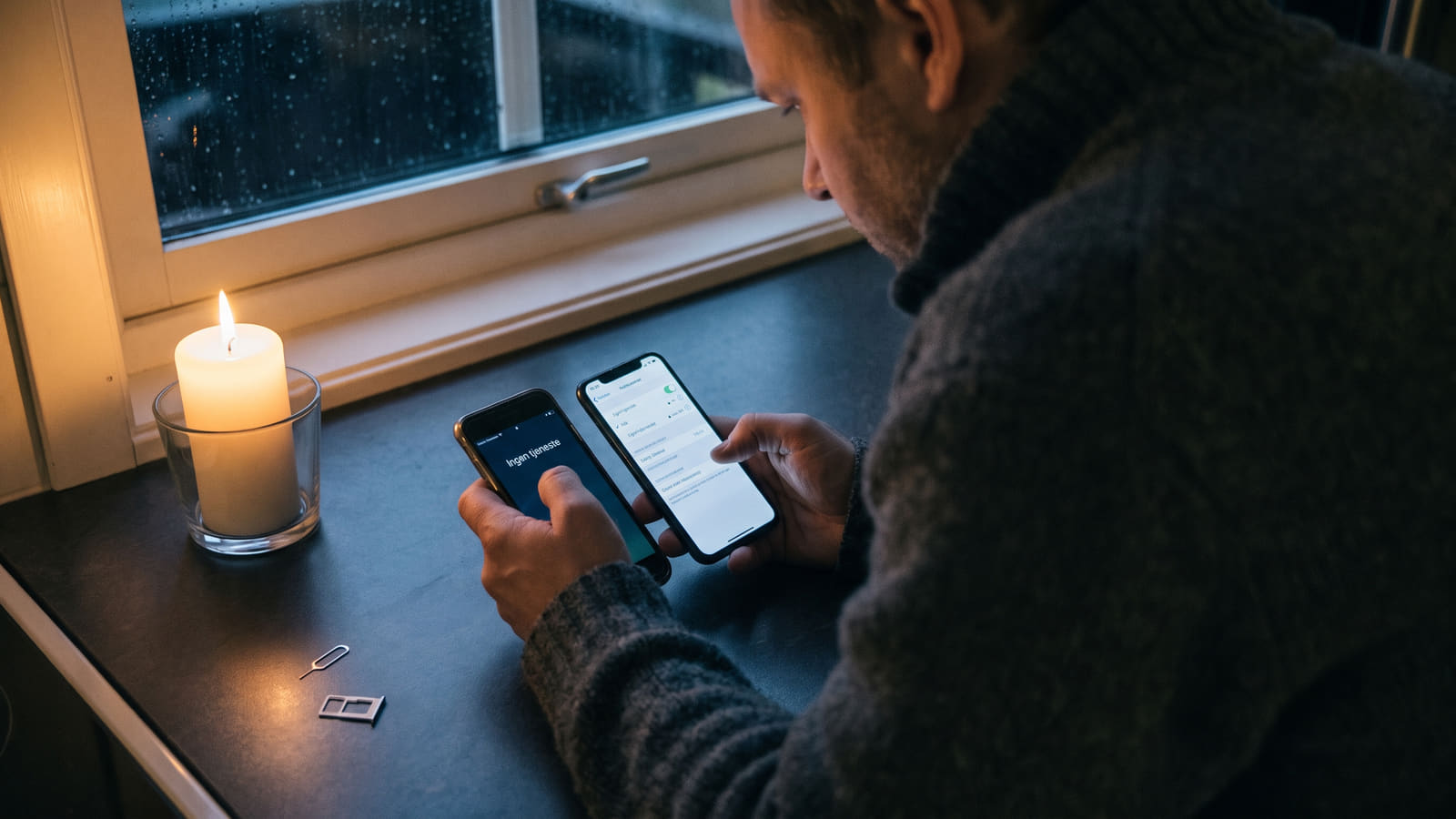 Se hvilke mobiloperatører som bruker Telenor, Telia og Ice. Lær hvordan du enkelt fordeler familiens abonnement for å sikre dekning ved strømbrudd.