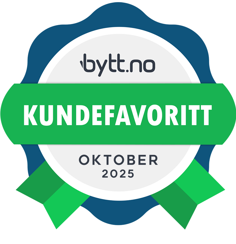 Kundefavoritt hos Bytt.no